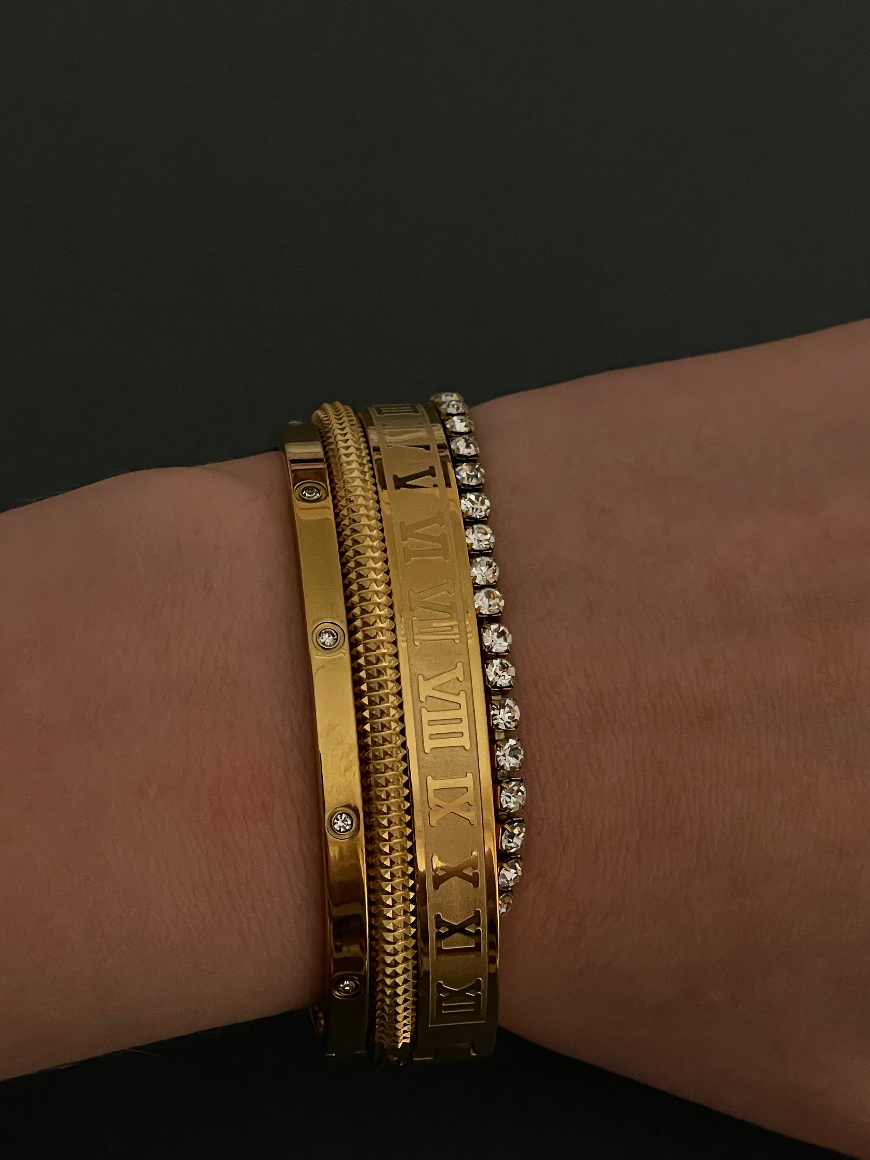 Iced bubble bracelete